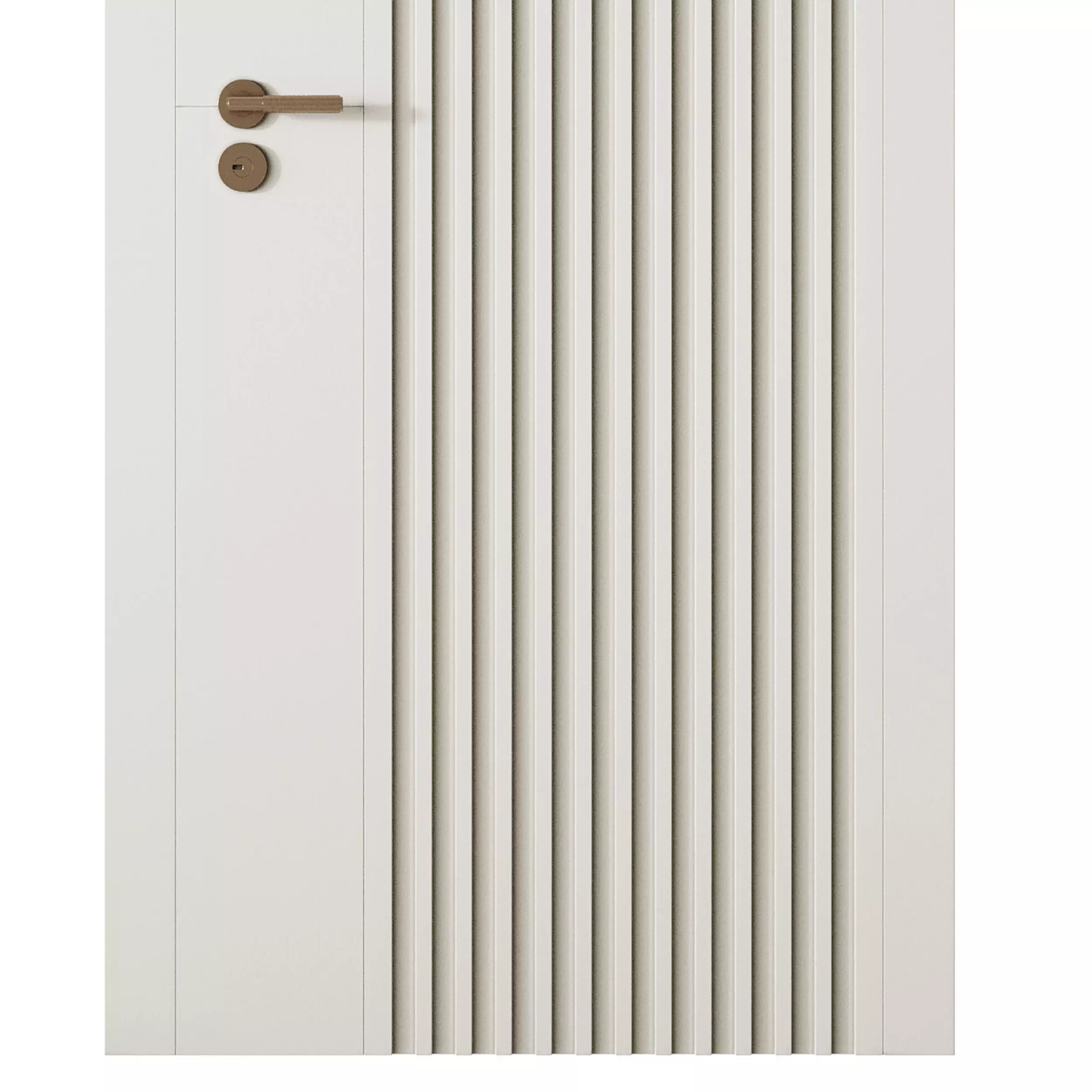 Interior door 48 3D model_11