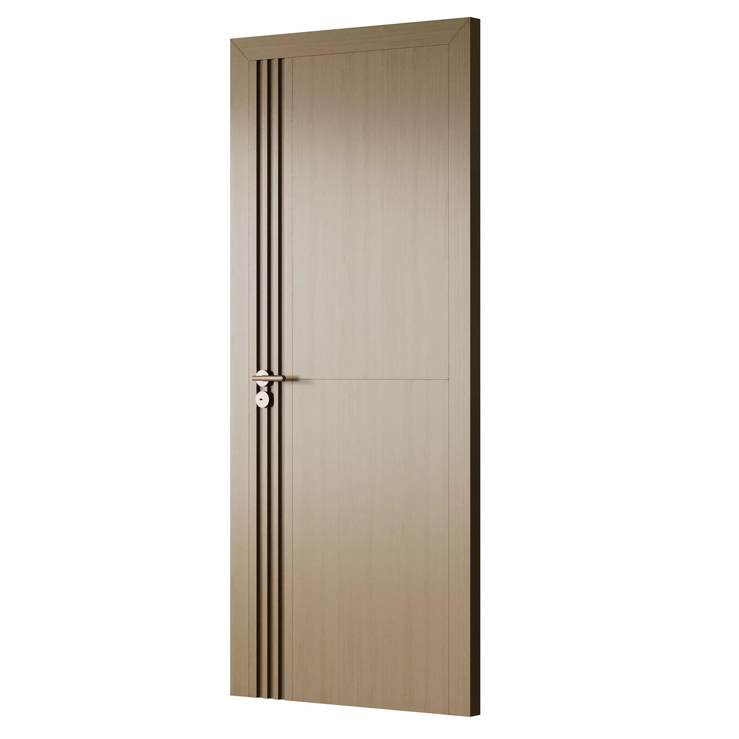 Interior door 48 3D model_1