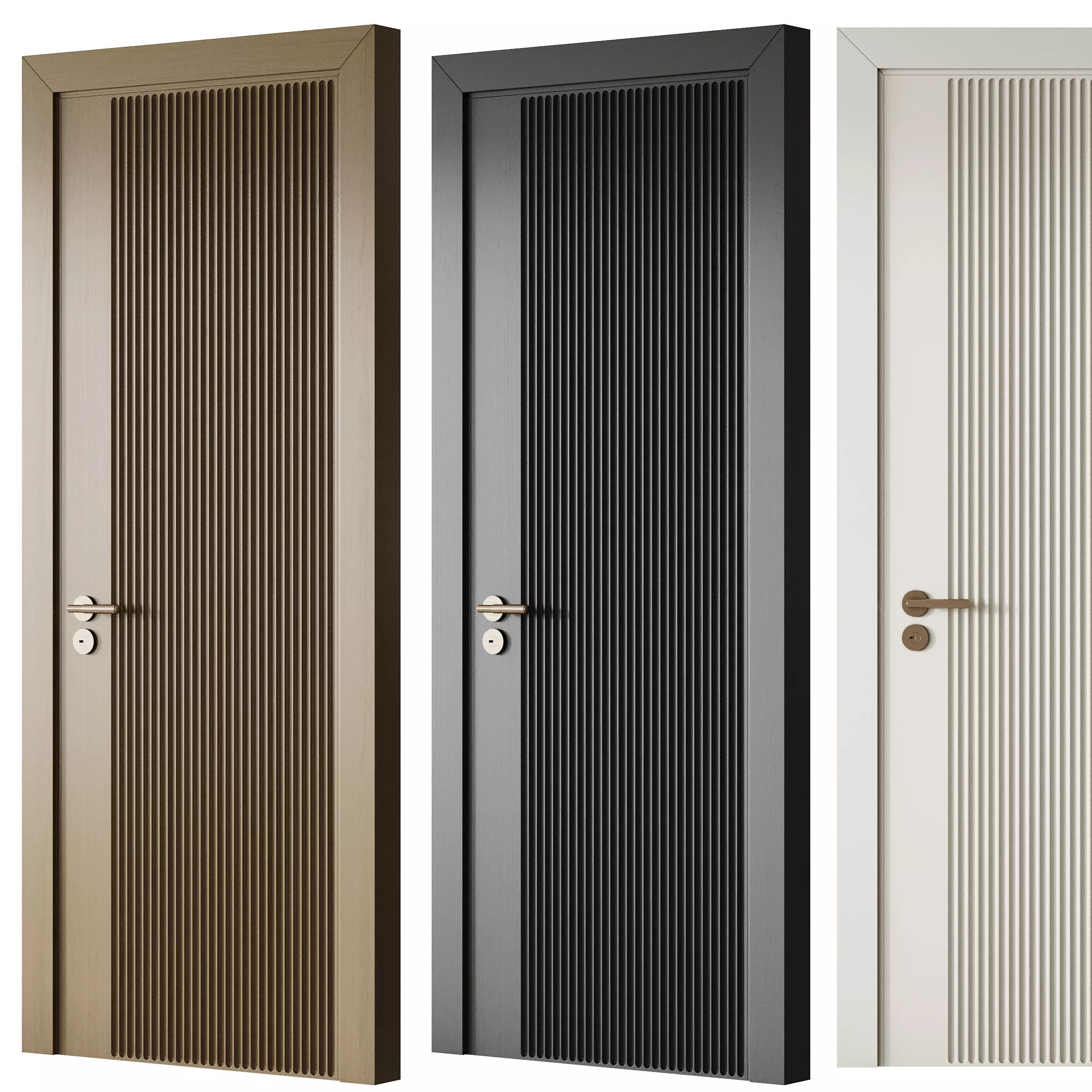 Interior door Costa 3D model_0