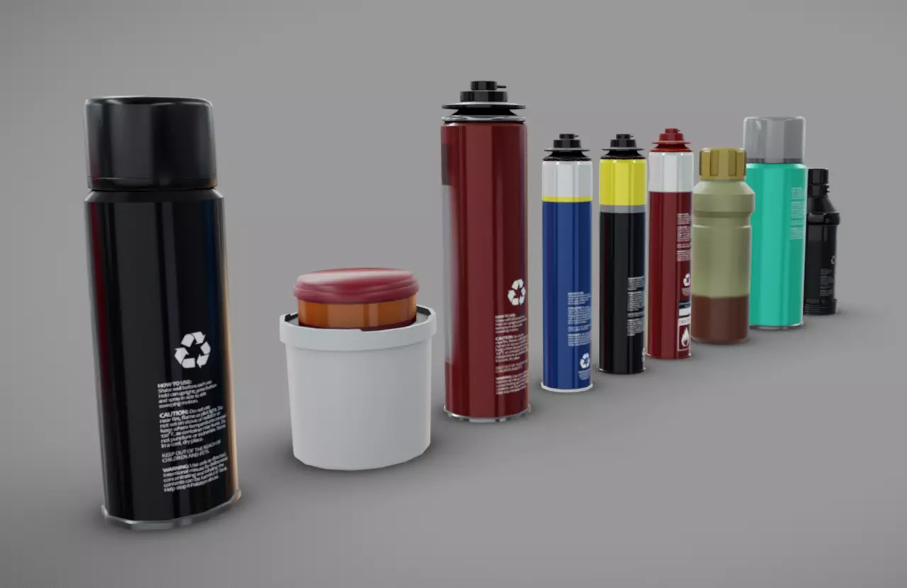 Tools Pack 10 Low-poly 3D model_4