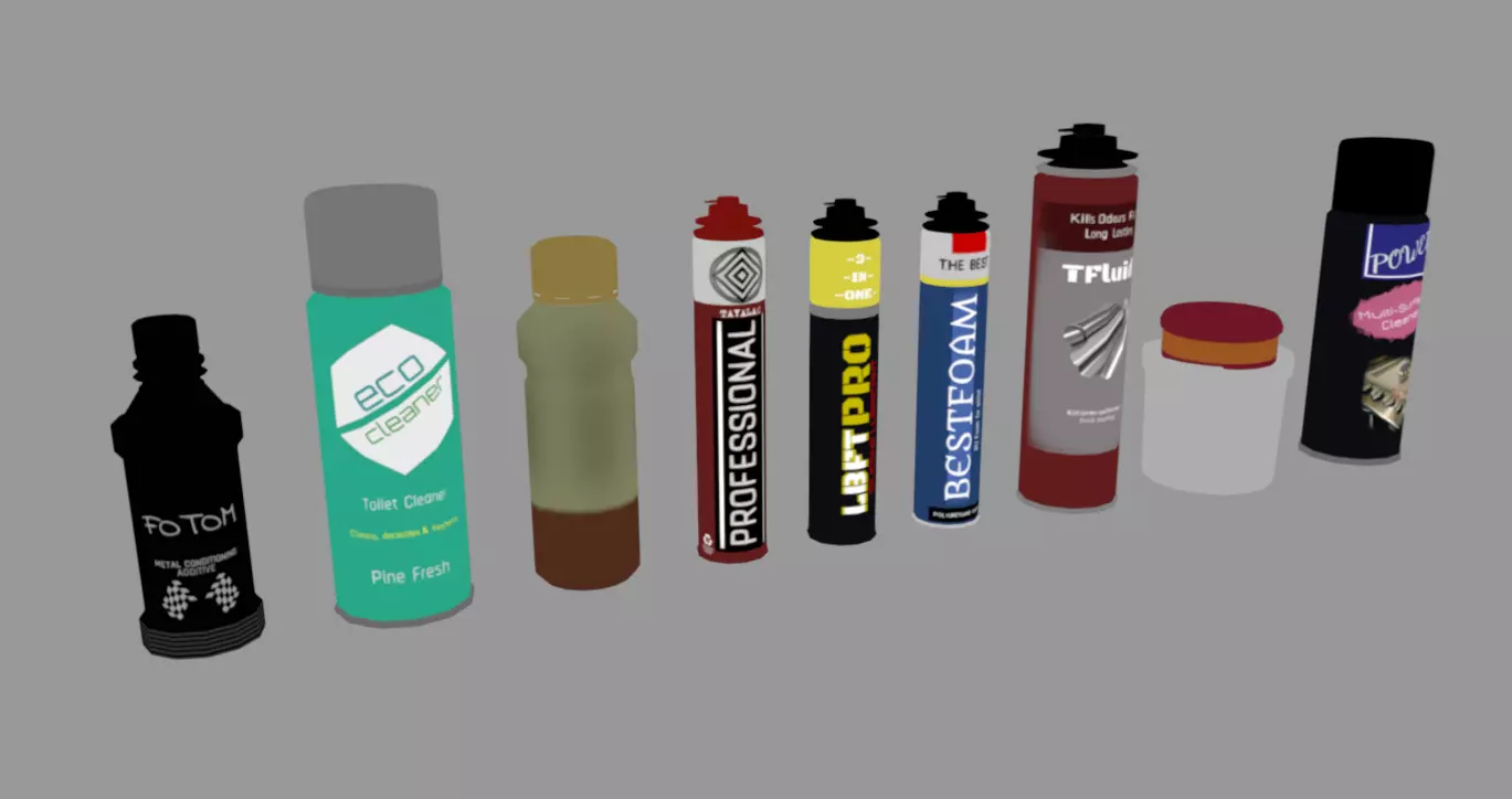 Tools Pack 10 Low-poly 3D model_10