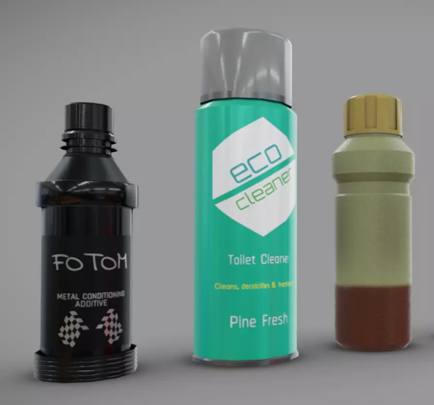 Tools Pack 10 Low-poly 3D model_5