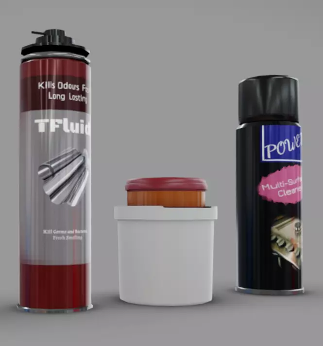 Tools Pack 10 Low-poly 3D model_7