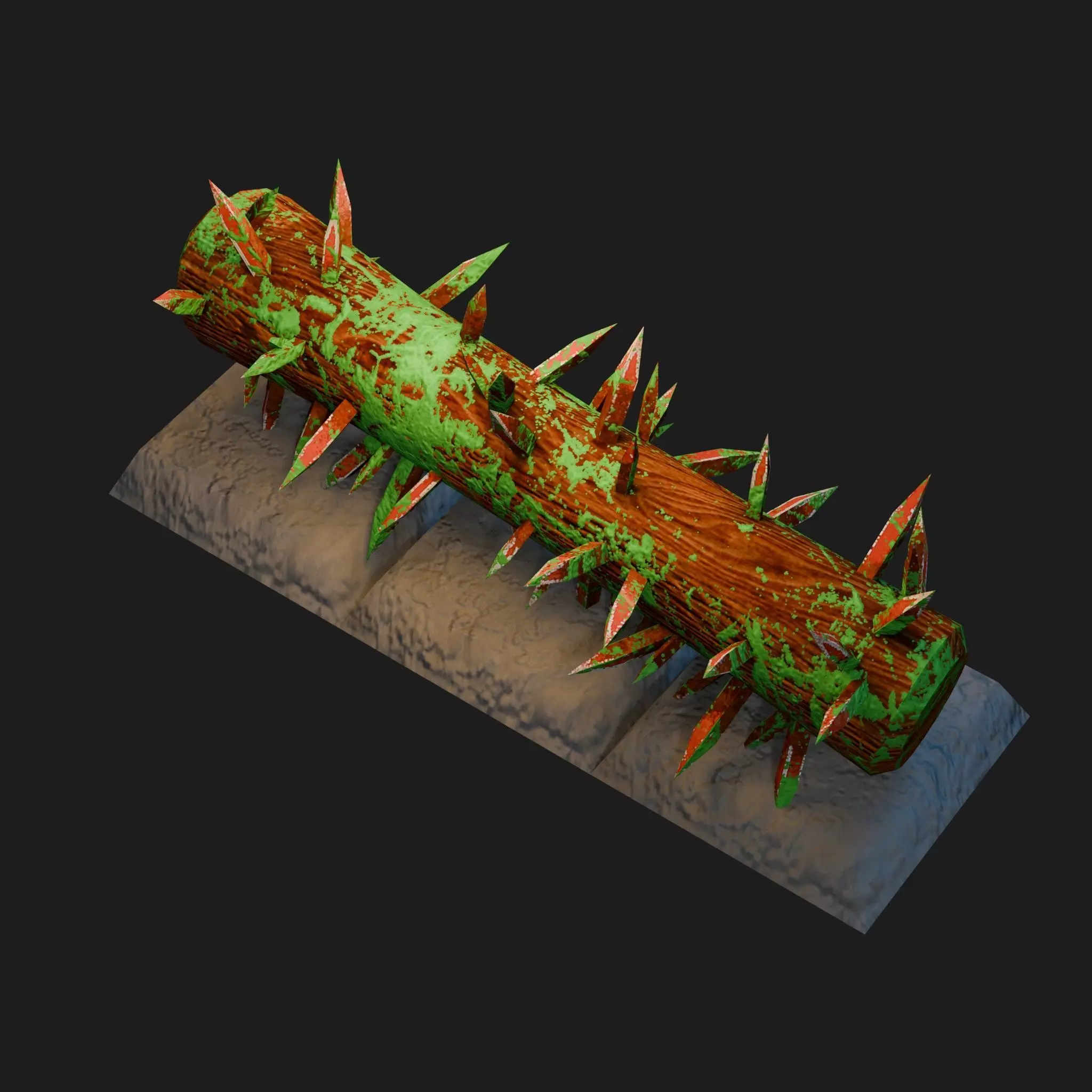 Dungeon Traps Low-poly 3D model_7