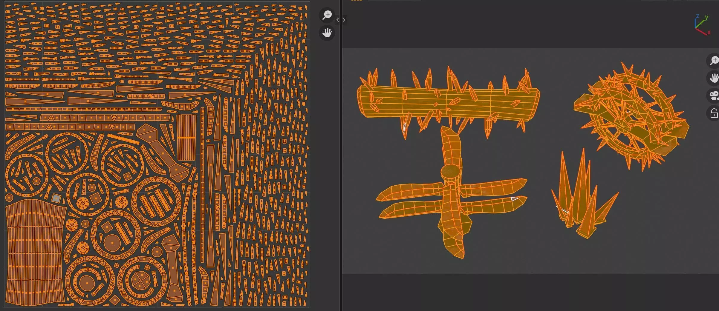 Dungeon Traps Low-poly 3D model_15