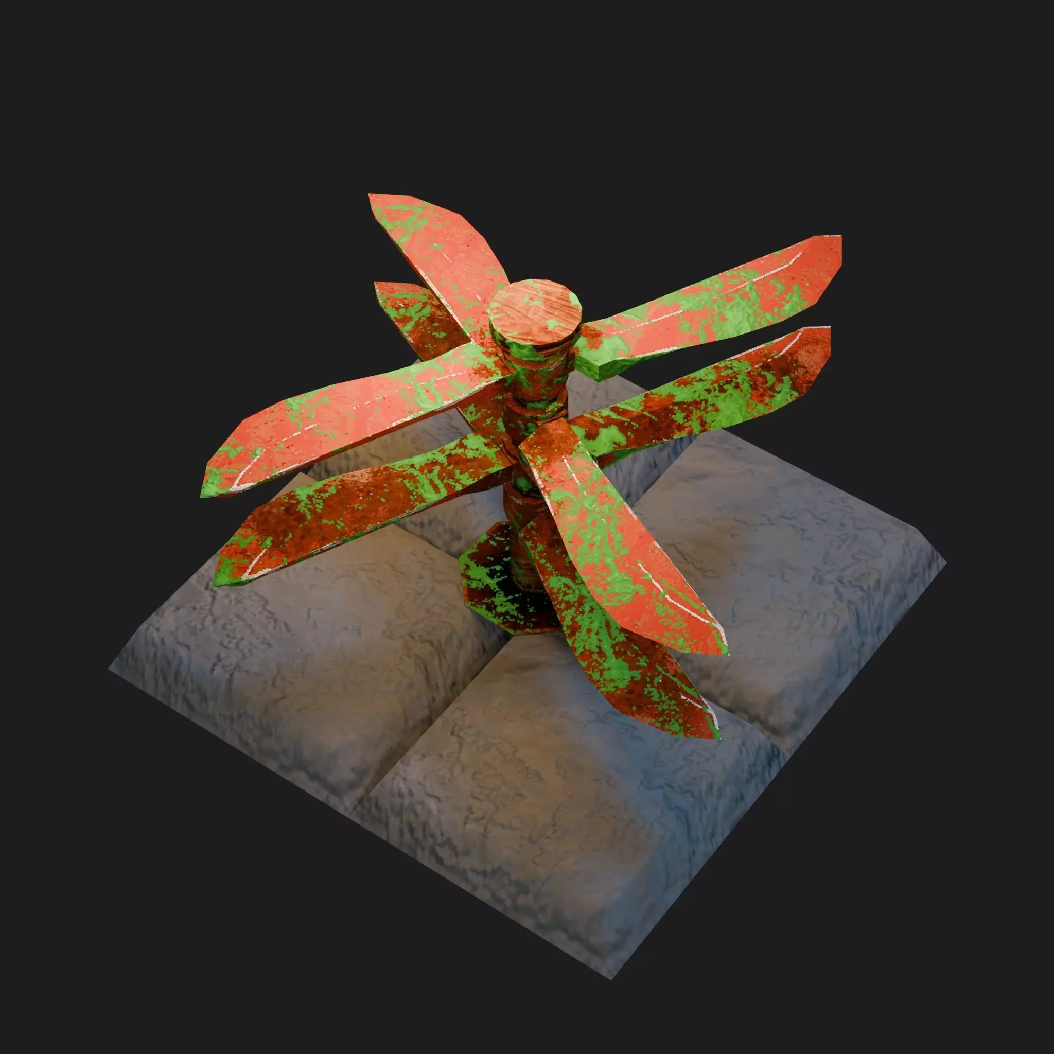 Dungeon Traps Low-poly 3D model_8