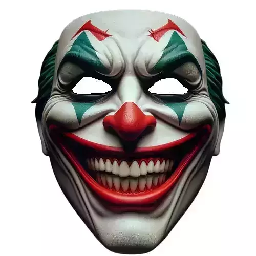 Joker  Mask  Iconic and Realistic Villain