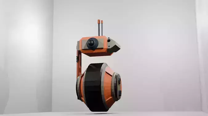 Futuristic Sci-Fi Robot Drone