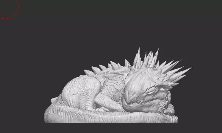 Baby Shimo-Inspired Monster 3D print model_5