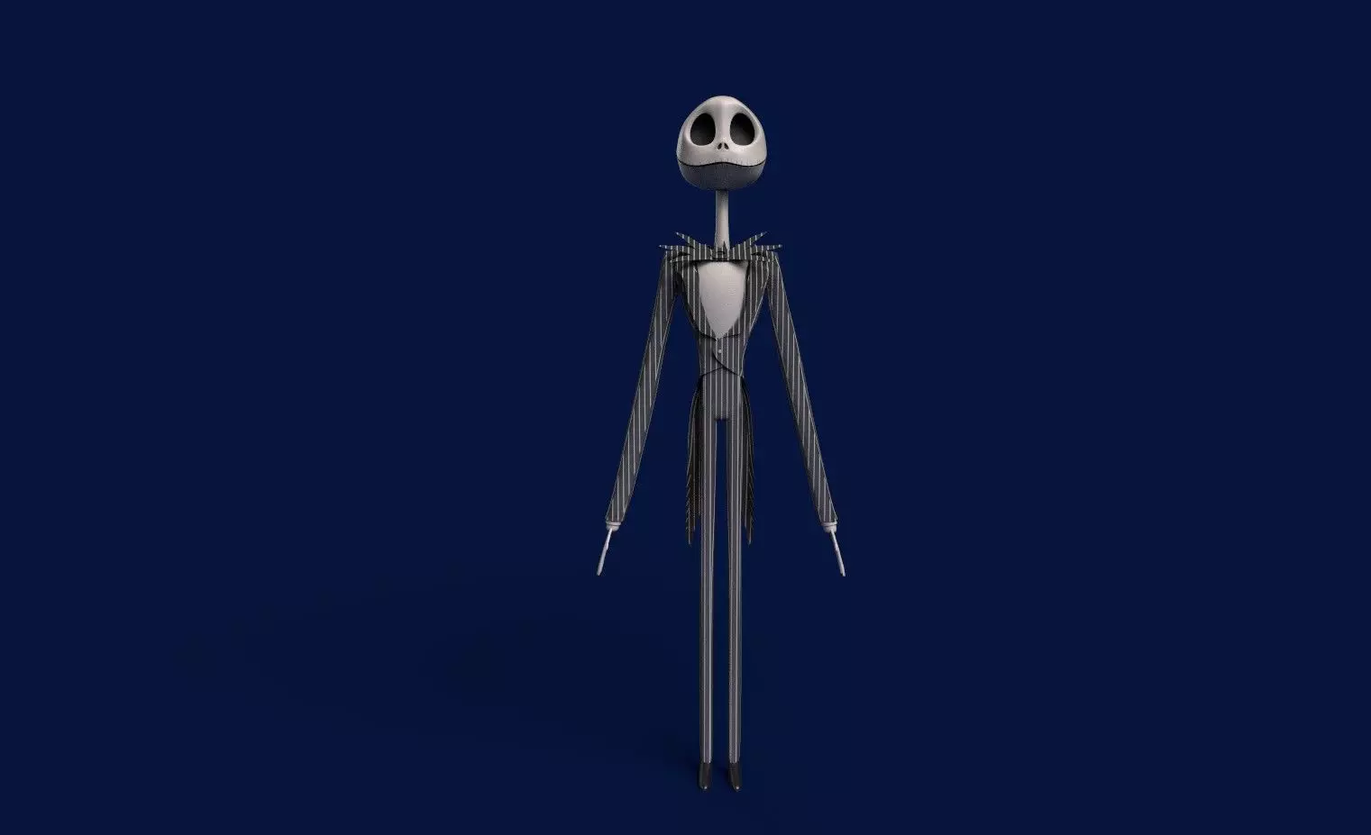 Jack Skellington  3D model_1