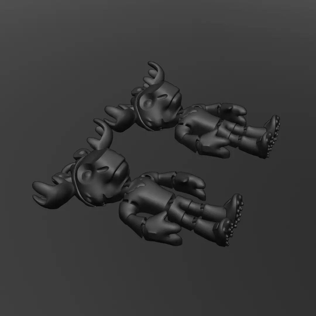 Maple Flexi - 2026 World Cup Mascot 3D print model_12