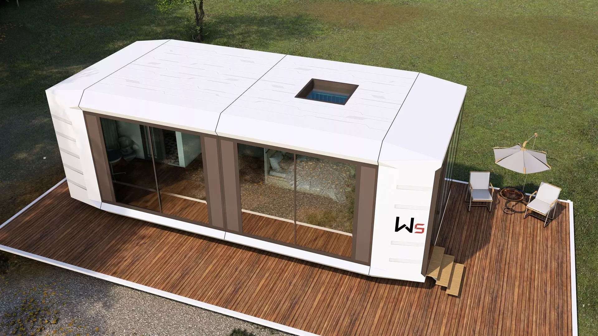 Capsule House W5 3D model_6