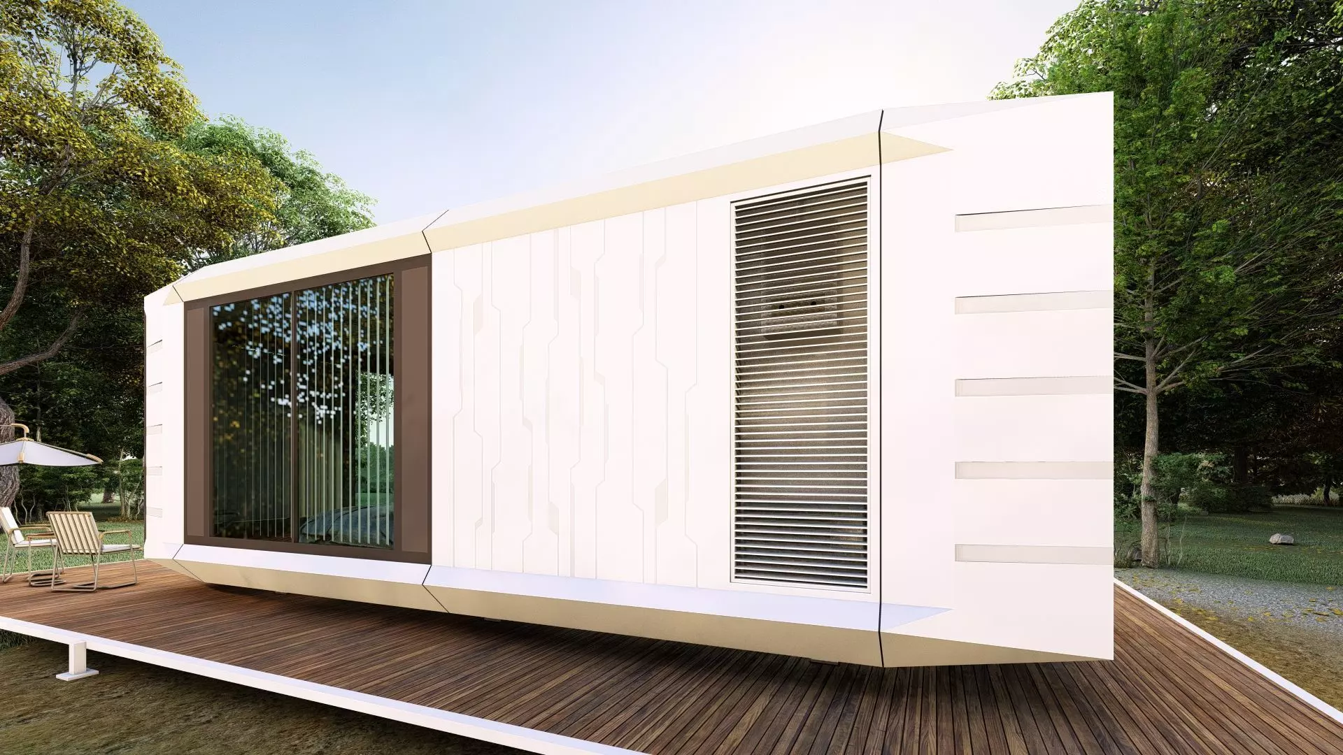 Capsule House W5 3D model_2