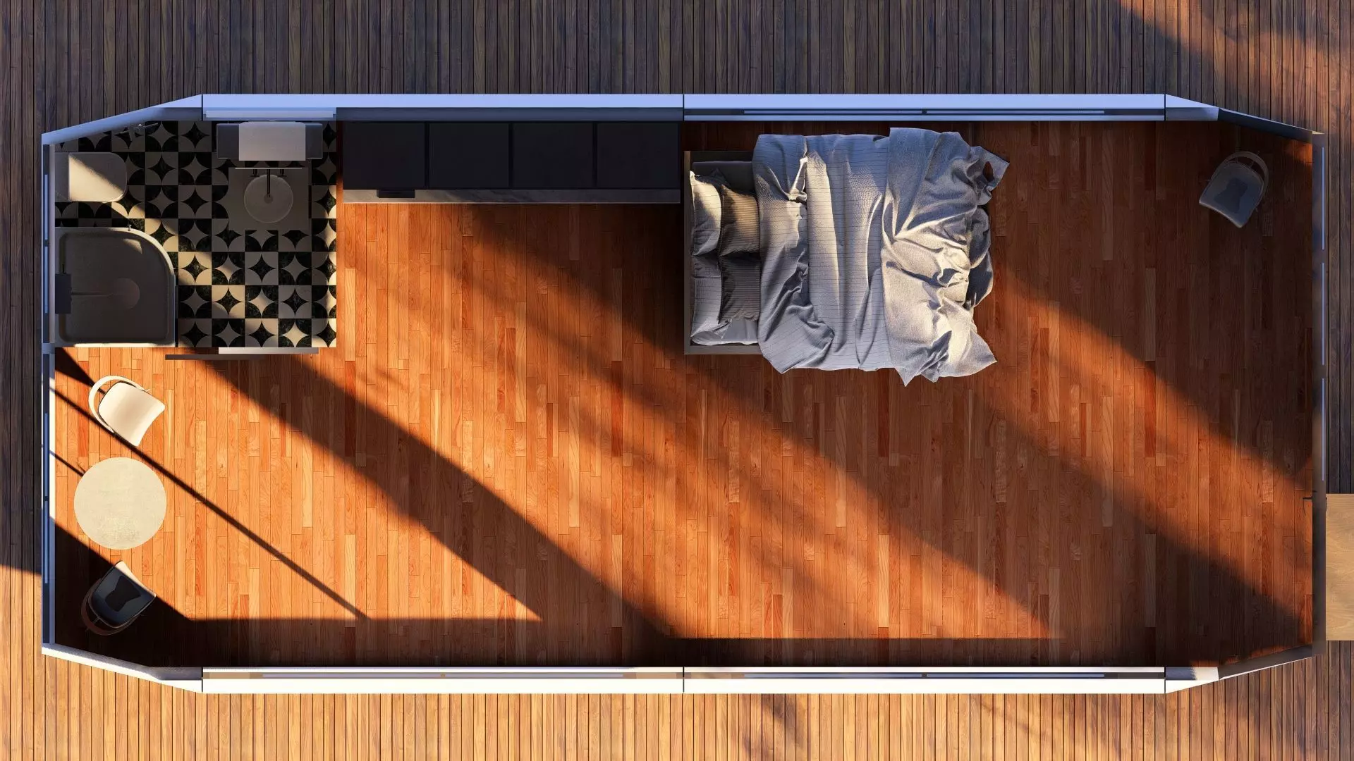 Capsule House W5 3D model_9