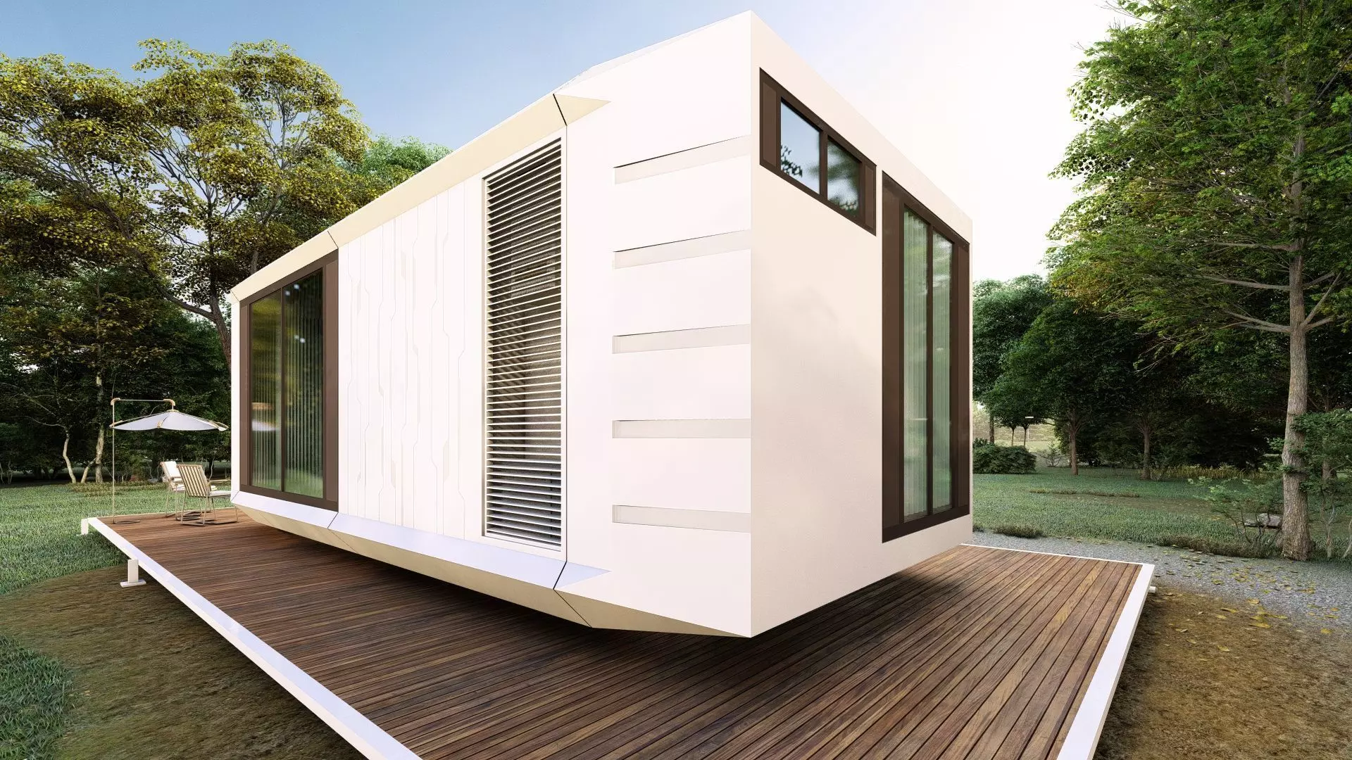 Capsule House W5 3D model_1