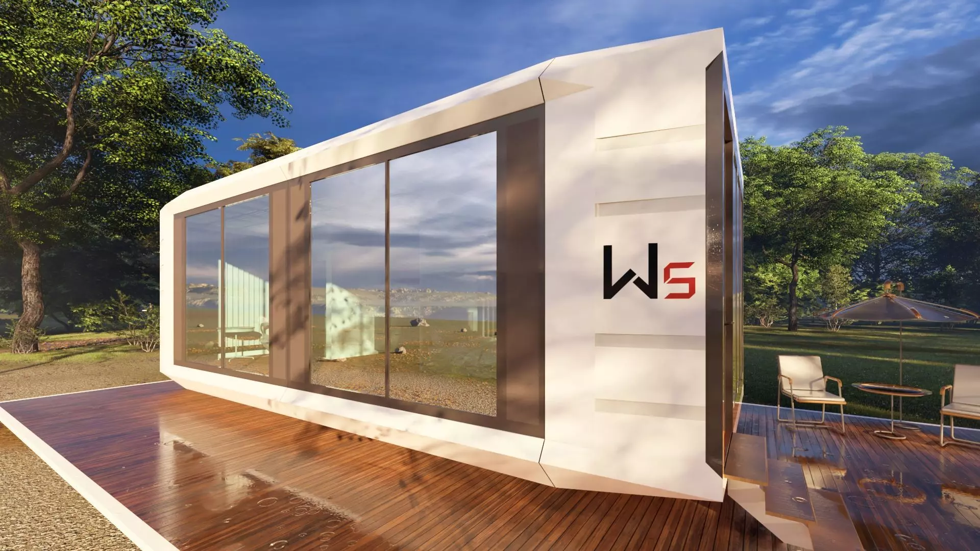 Capsule House W5 3D model_0
