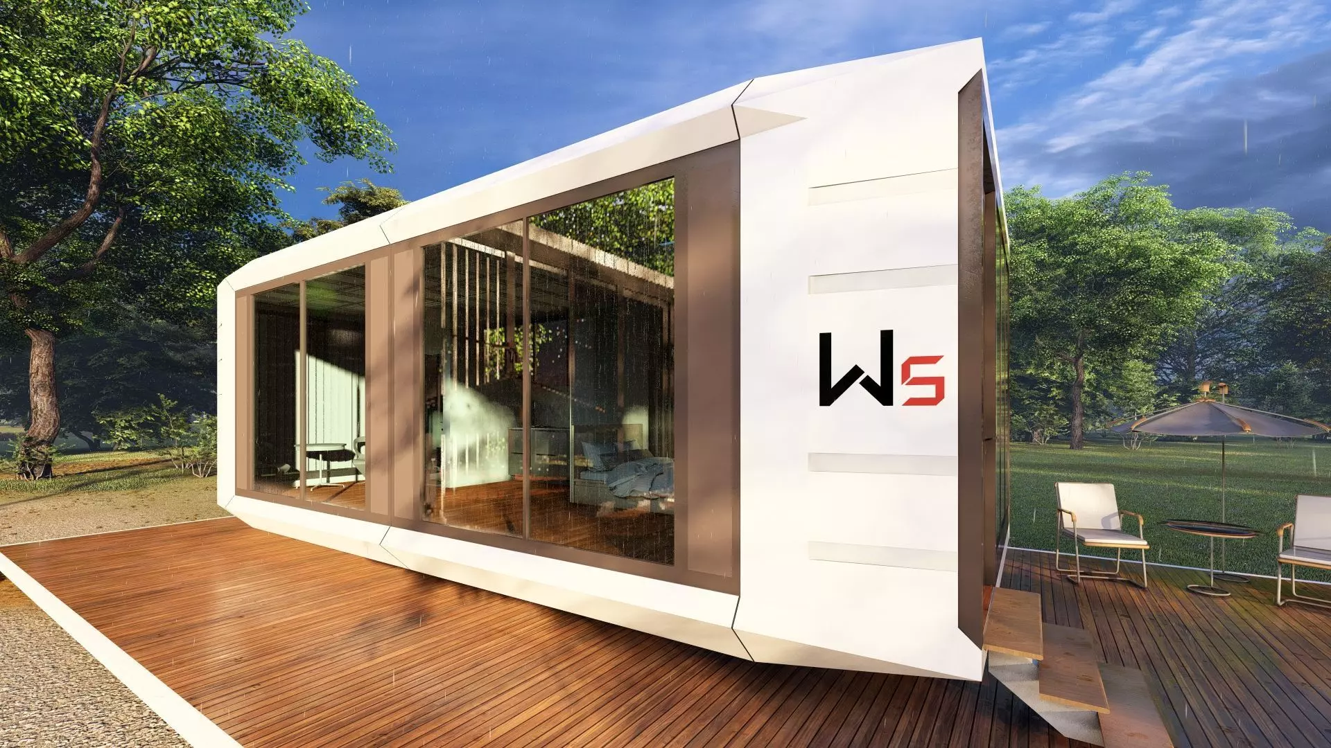 Capsule House W5 3D model_4