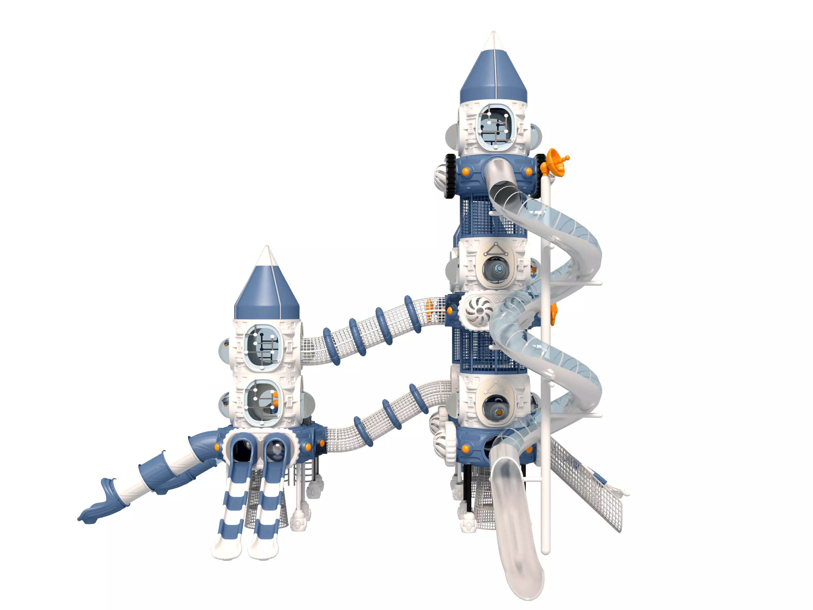 Playground for children 3D model_2