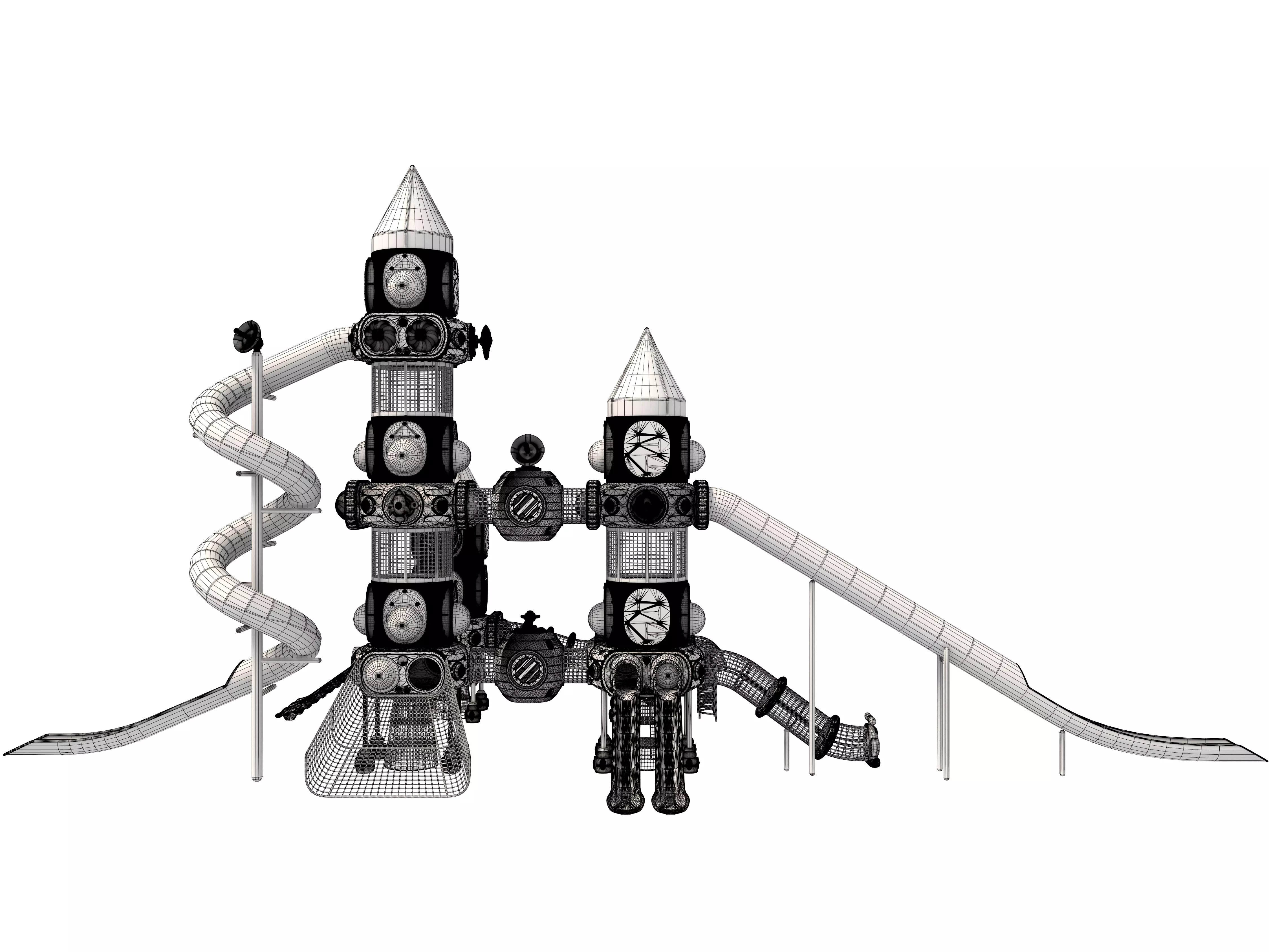 Playground for children 3D model_19