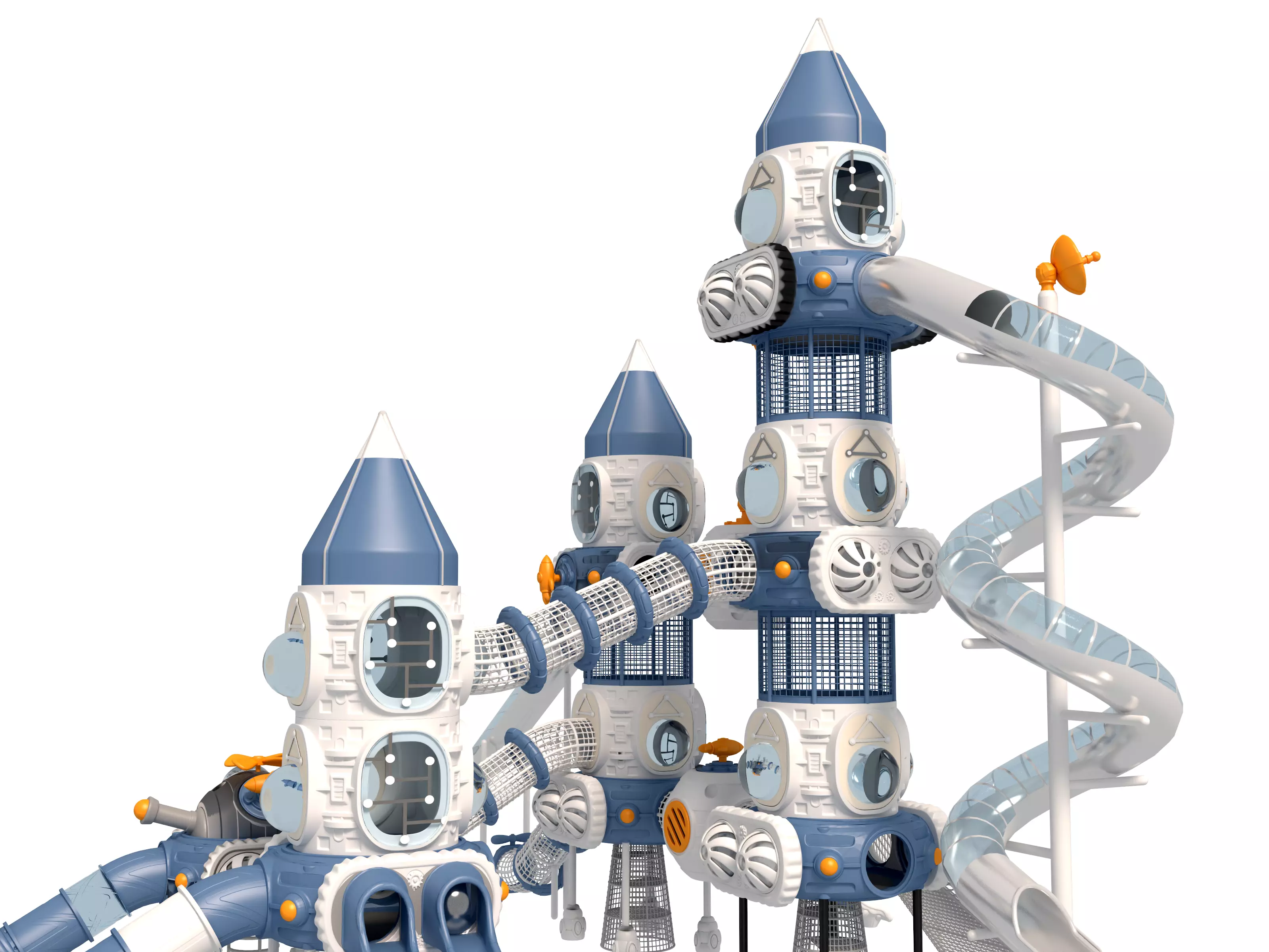 Playground for children 3D model_7