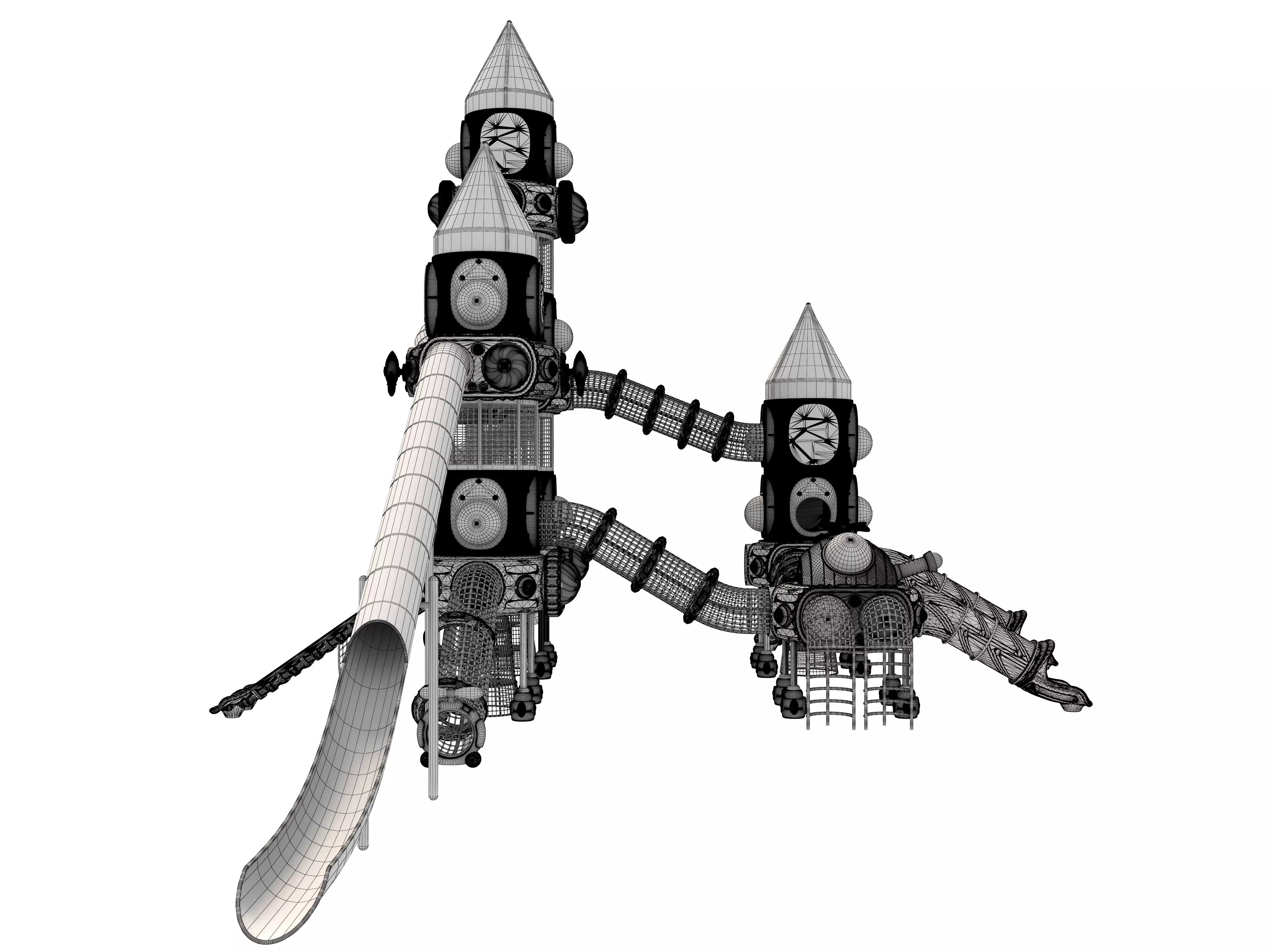 Playground for children 3D model_13