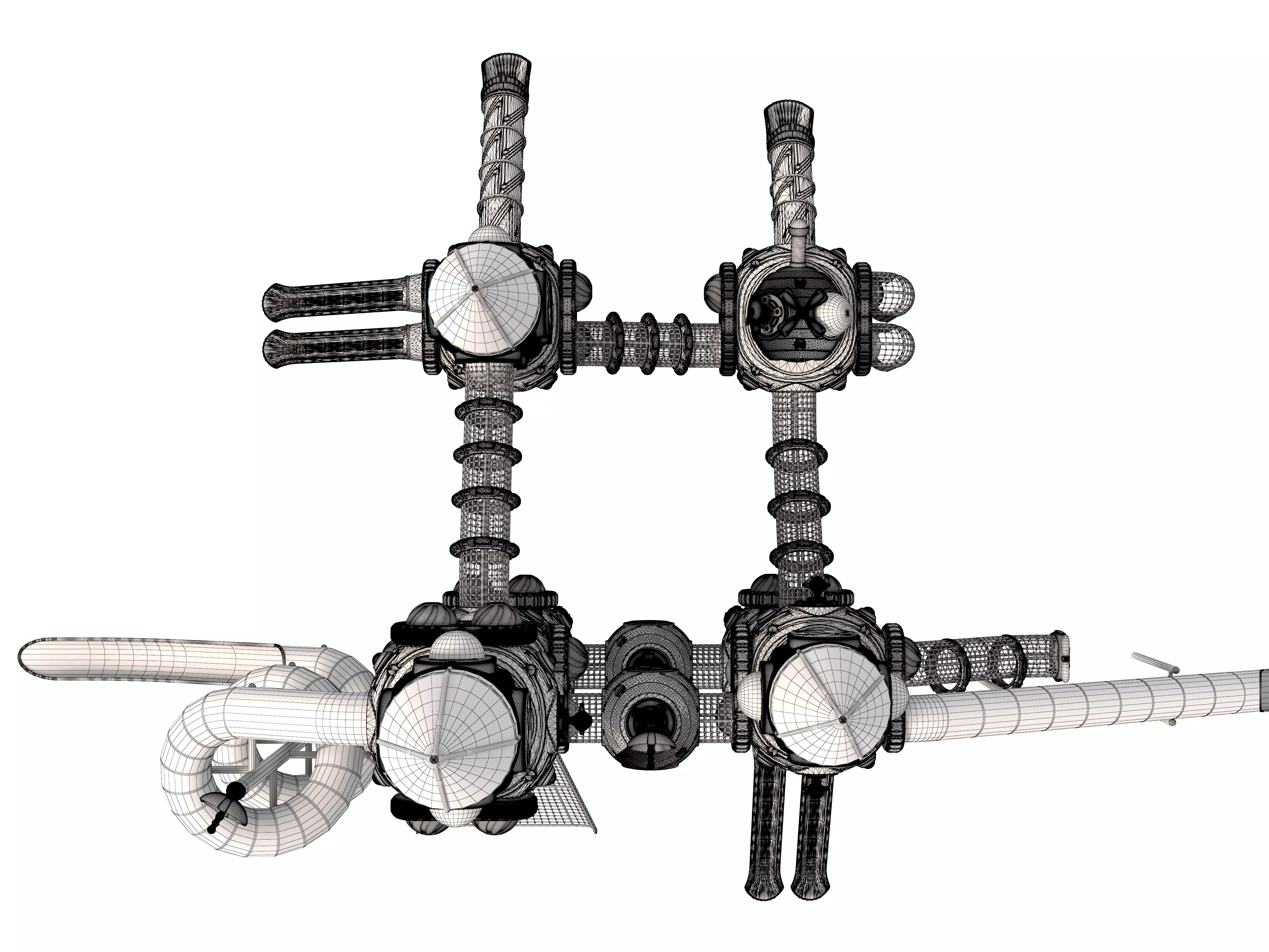 Playground for children 3D model_18