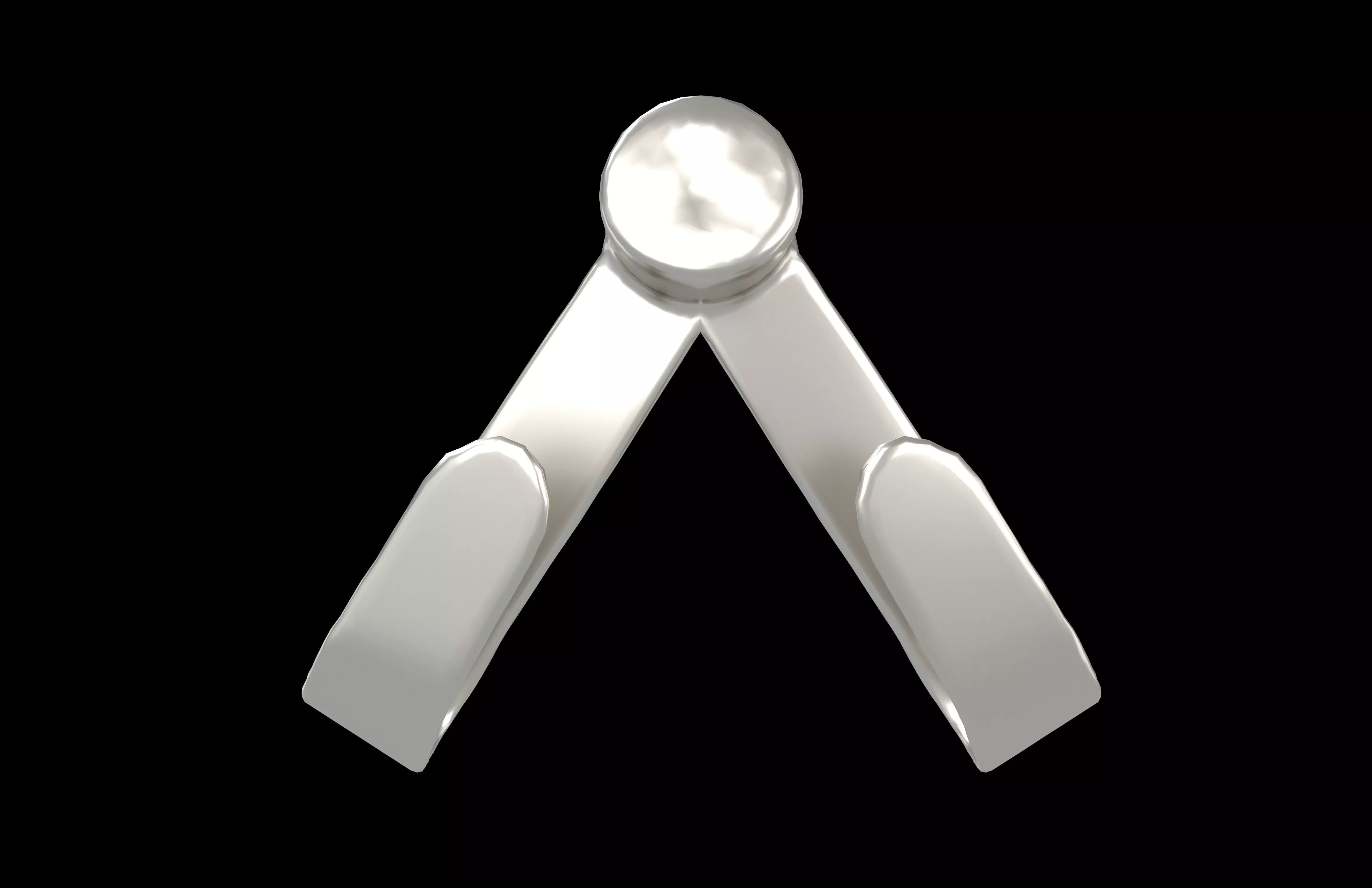 Storage Rack Wall Mount v1 001 Low-poly 3D model_1