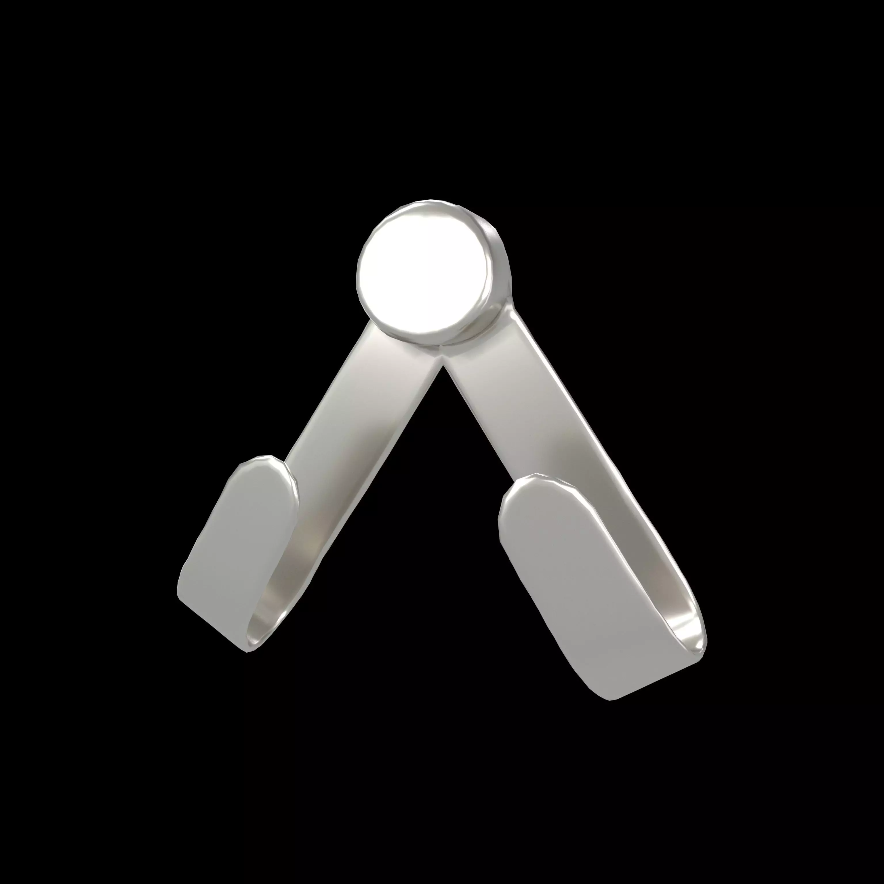 Storage Rack Wall Mount v1 001 Low-poly 3D model_0