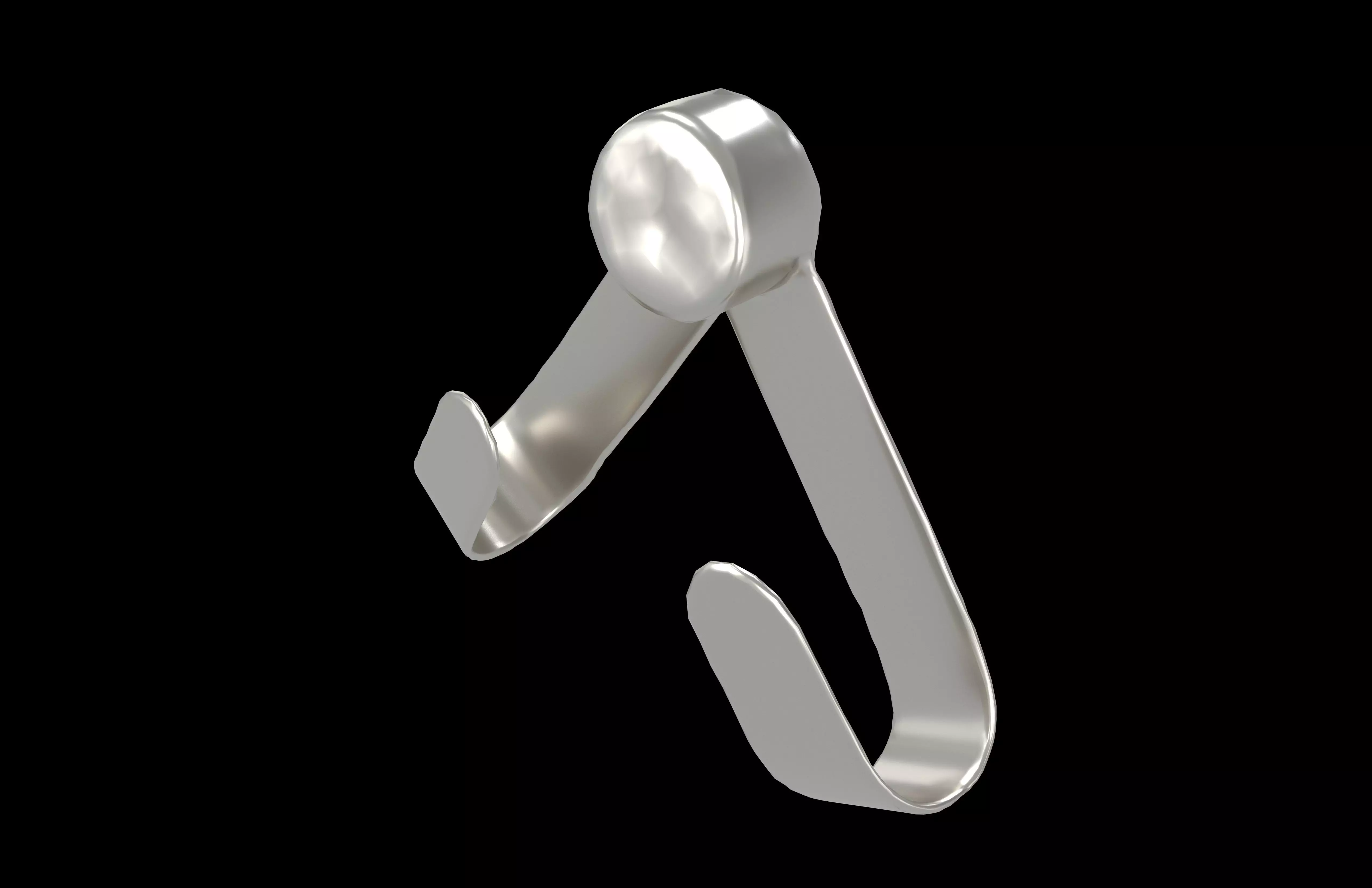 Storage Rack Wall Mount v1 001 Low-poly 3D model_2