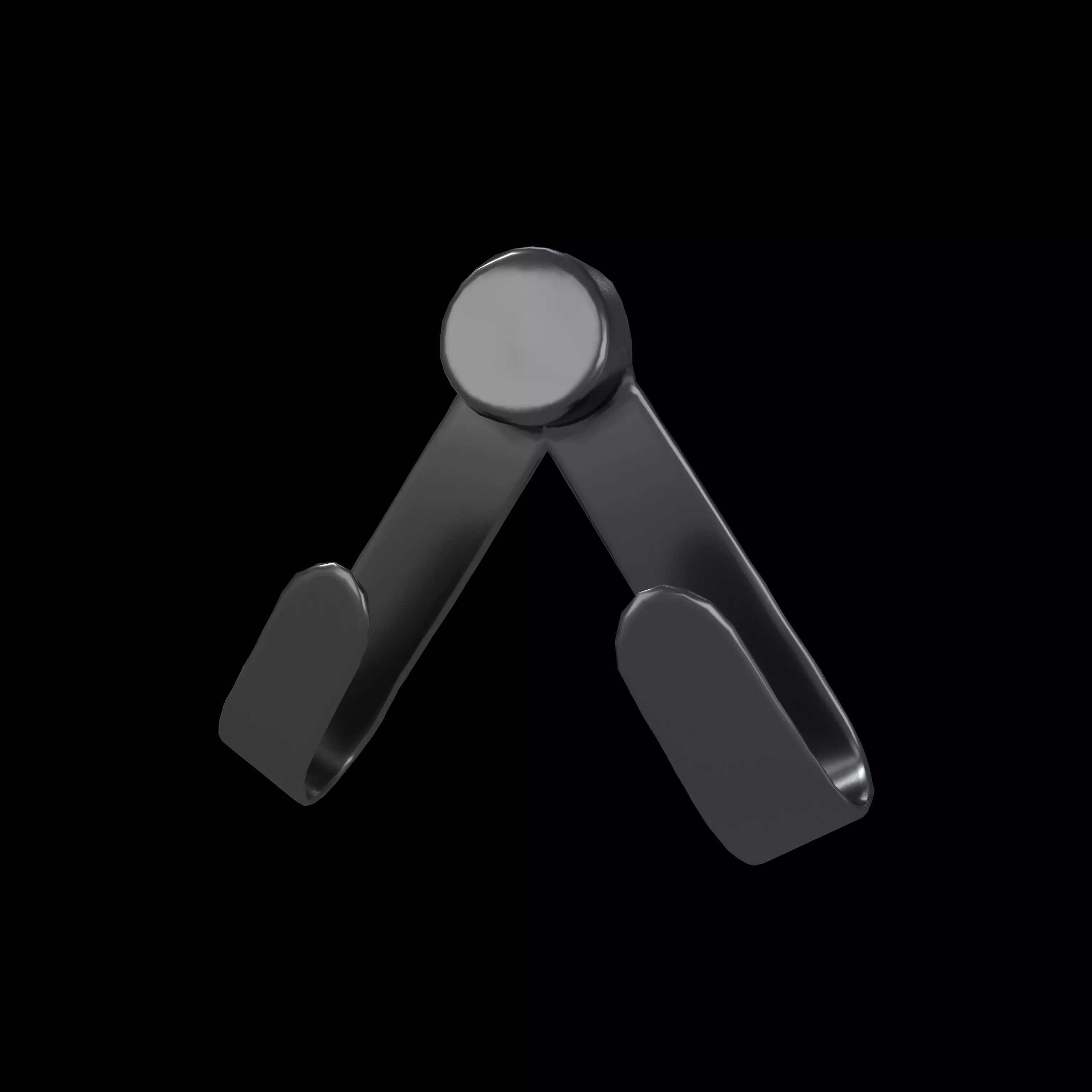 Storage Rack Wall Mount v1 002 Low-poly 3D model_0