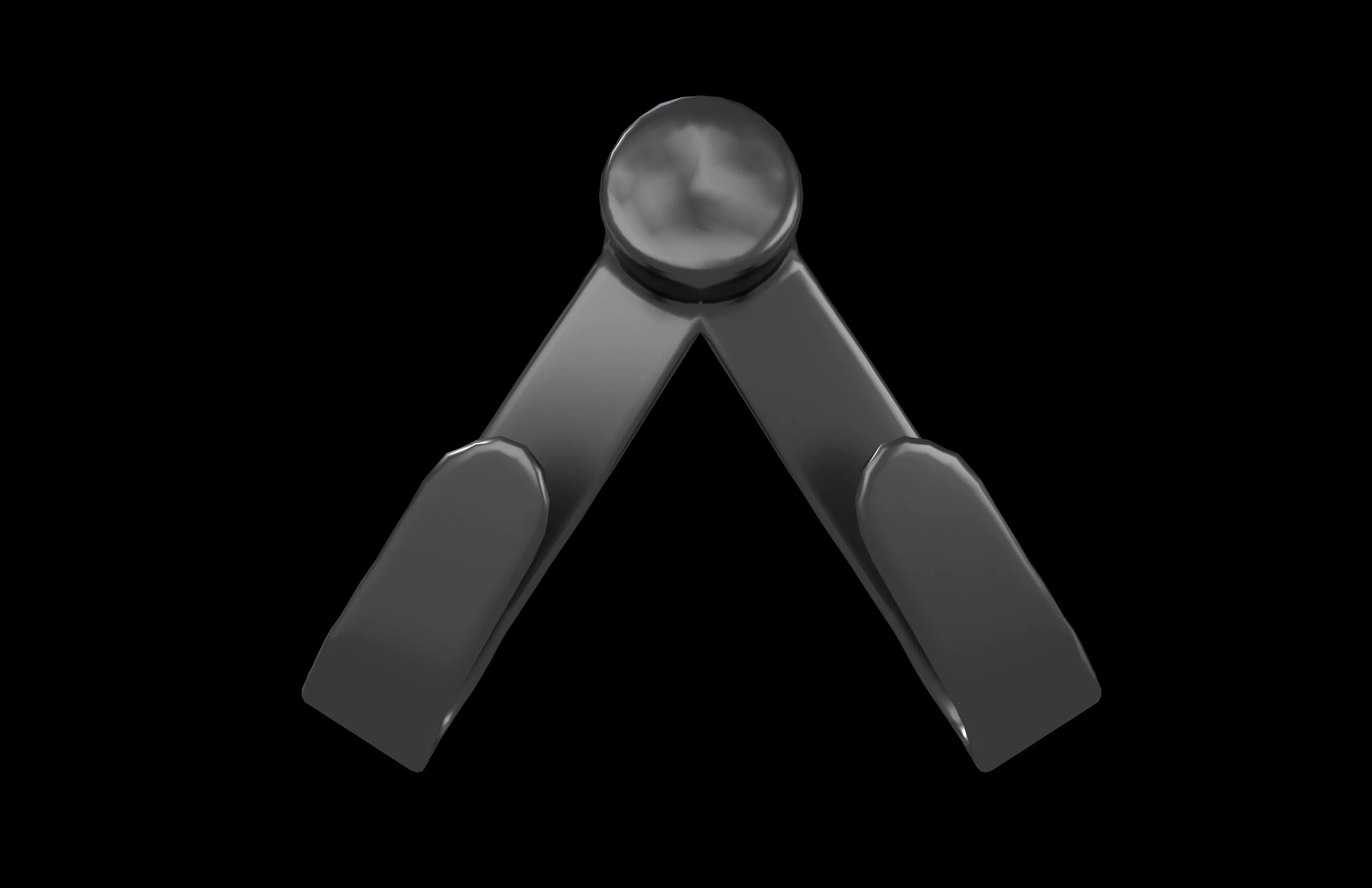 Storage Rack Wall Mount v1 002 Low-poly 3D model_1