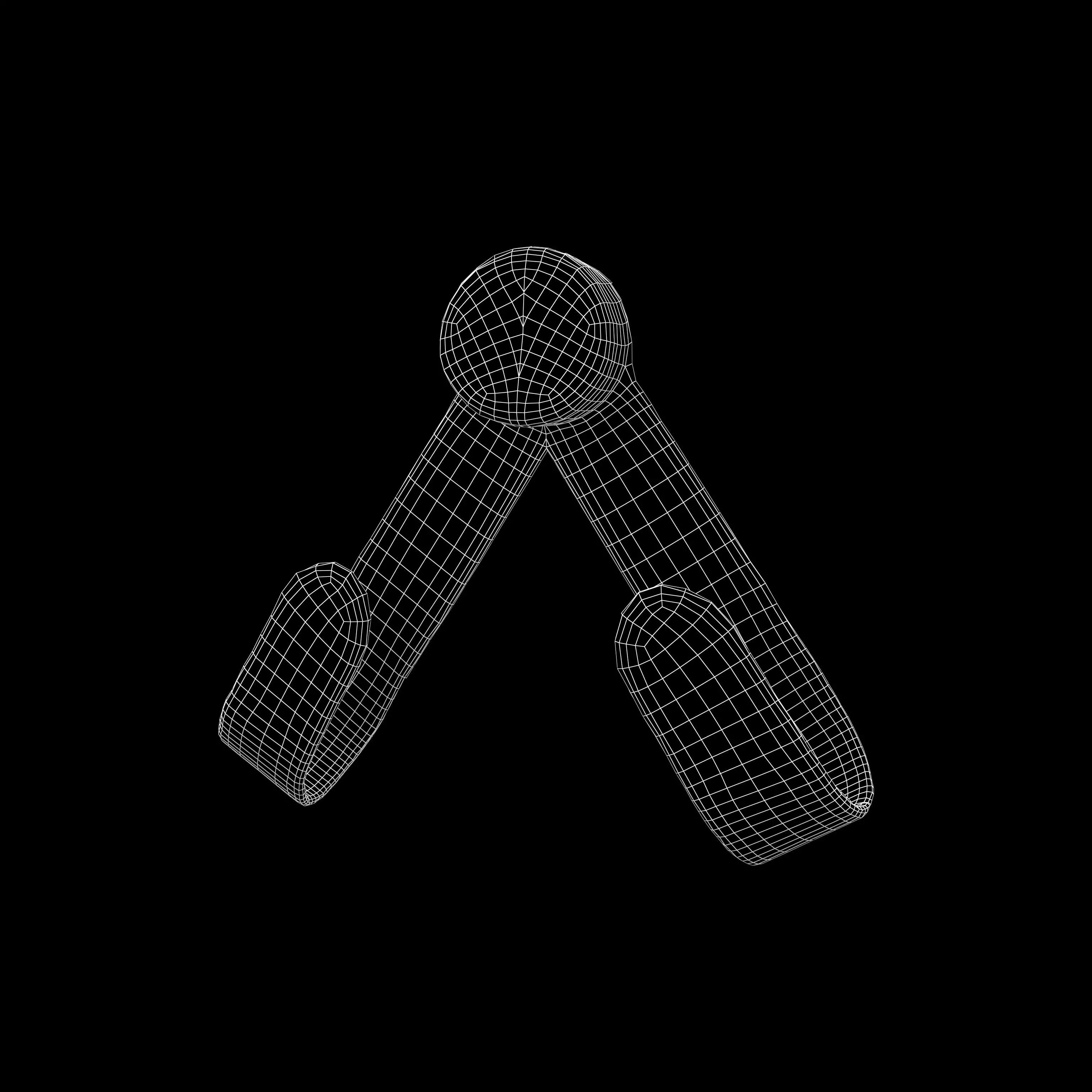 Storage Rack Wall Mount v1 002 Low-poly 3D model_5