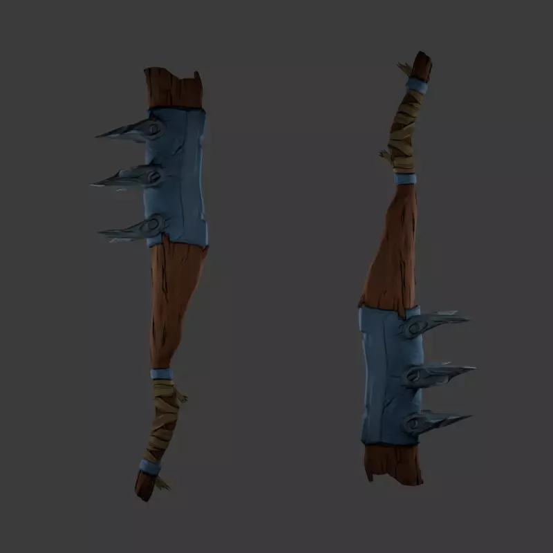 Tacape 3D model_0