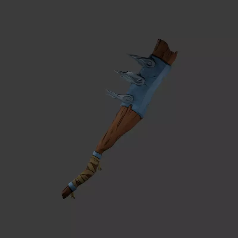 Tacape 3D model_2