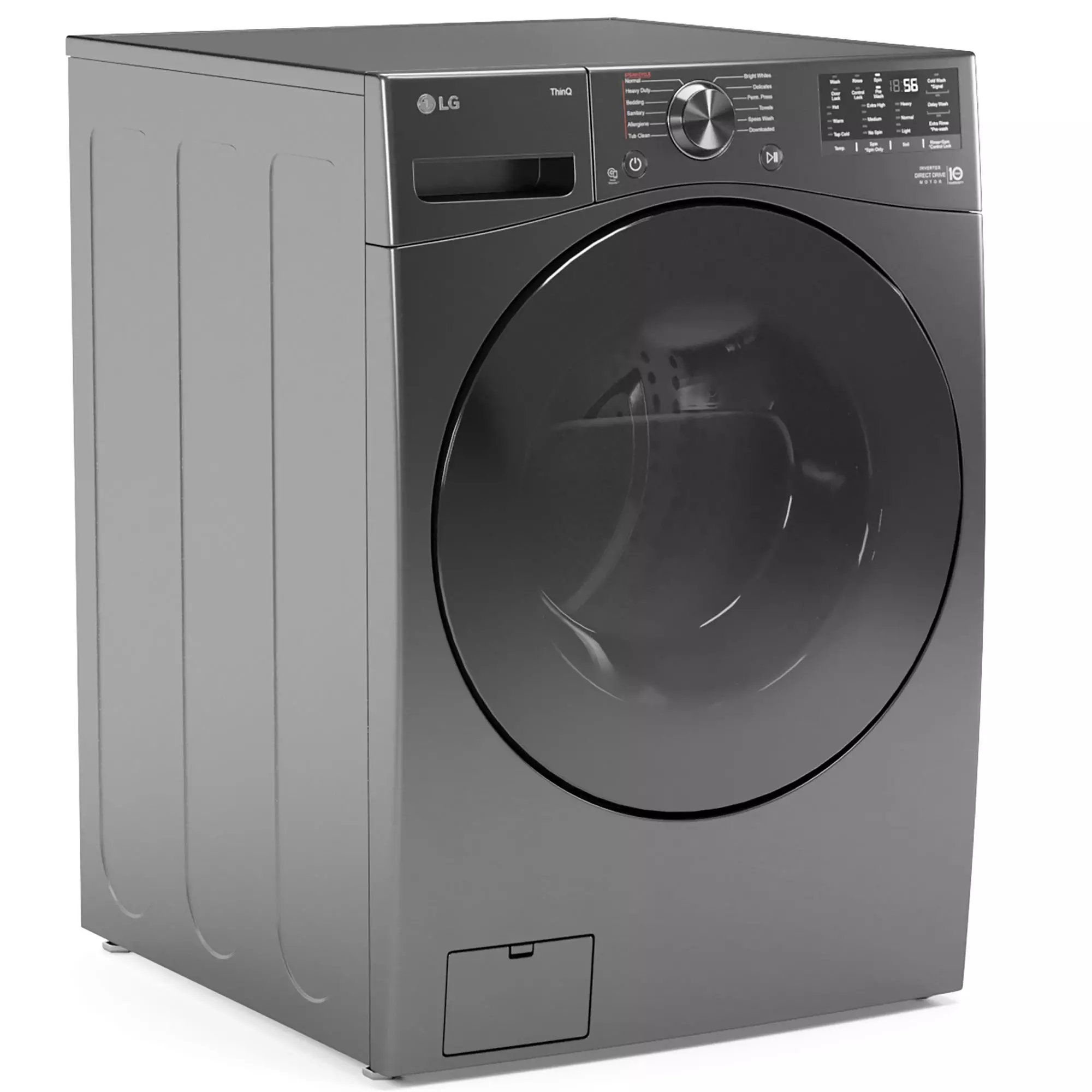 LG washing machine 3D model_3