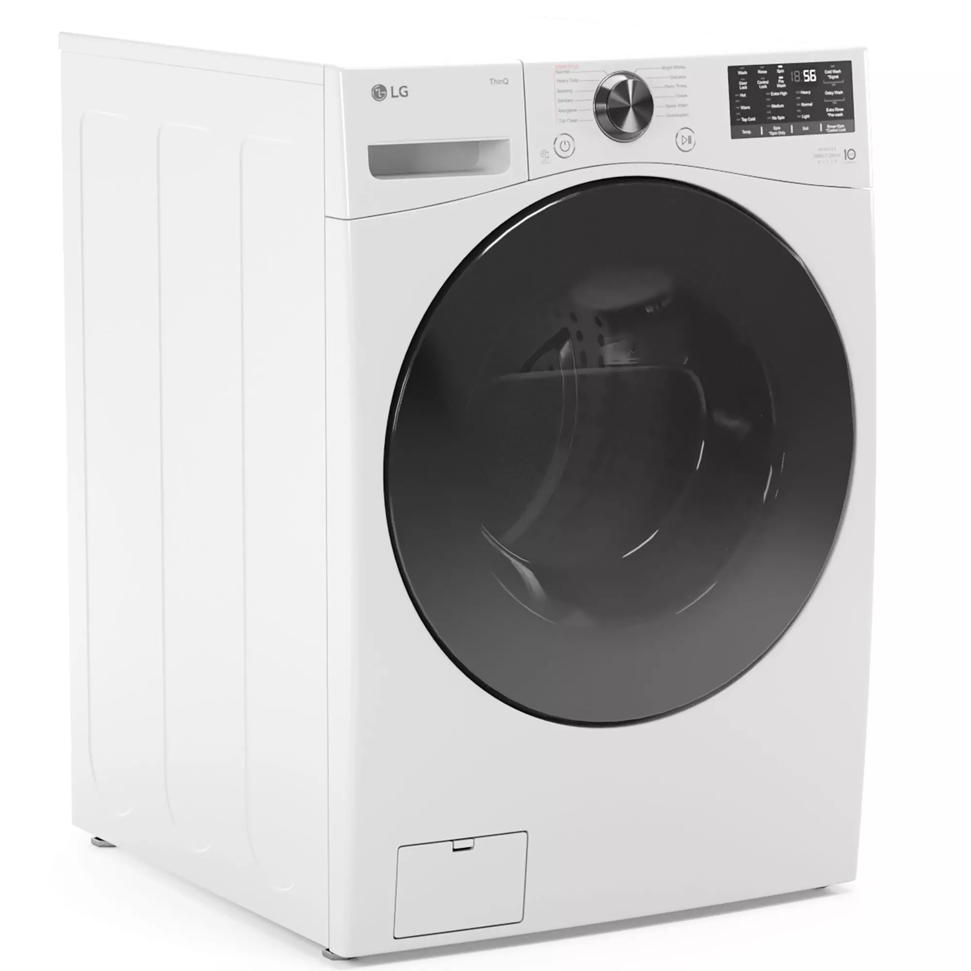LG washing machine 3D model_2