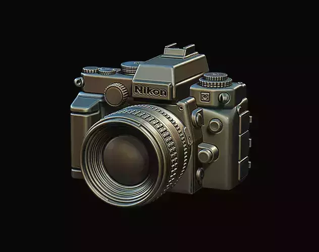 NIKON camera for 3d printing 3D print model