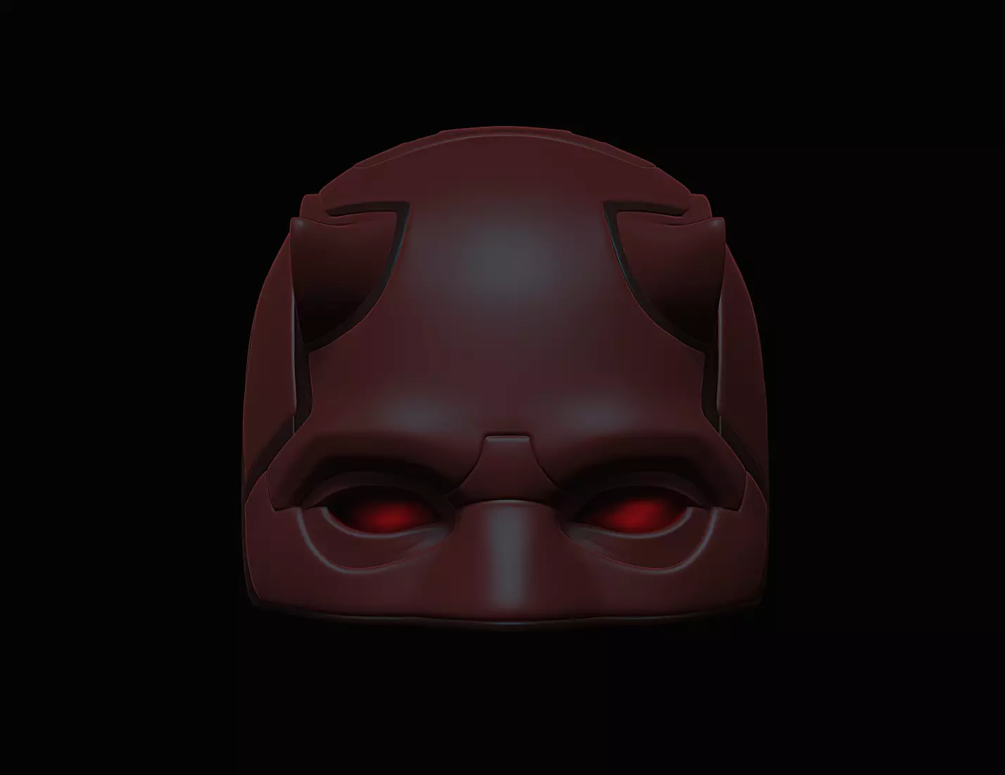 Daredevil mask for 3d printing 3D print model_4