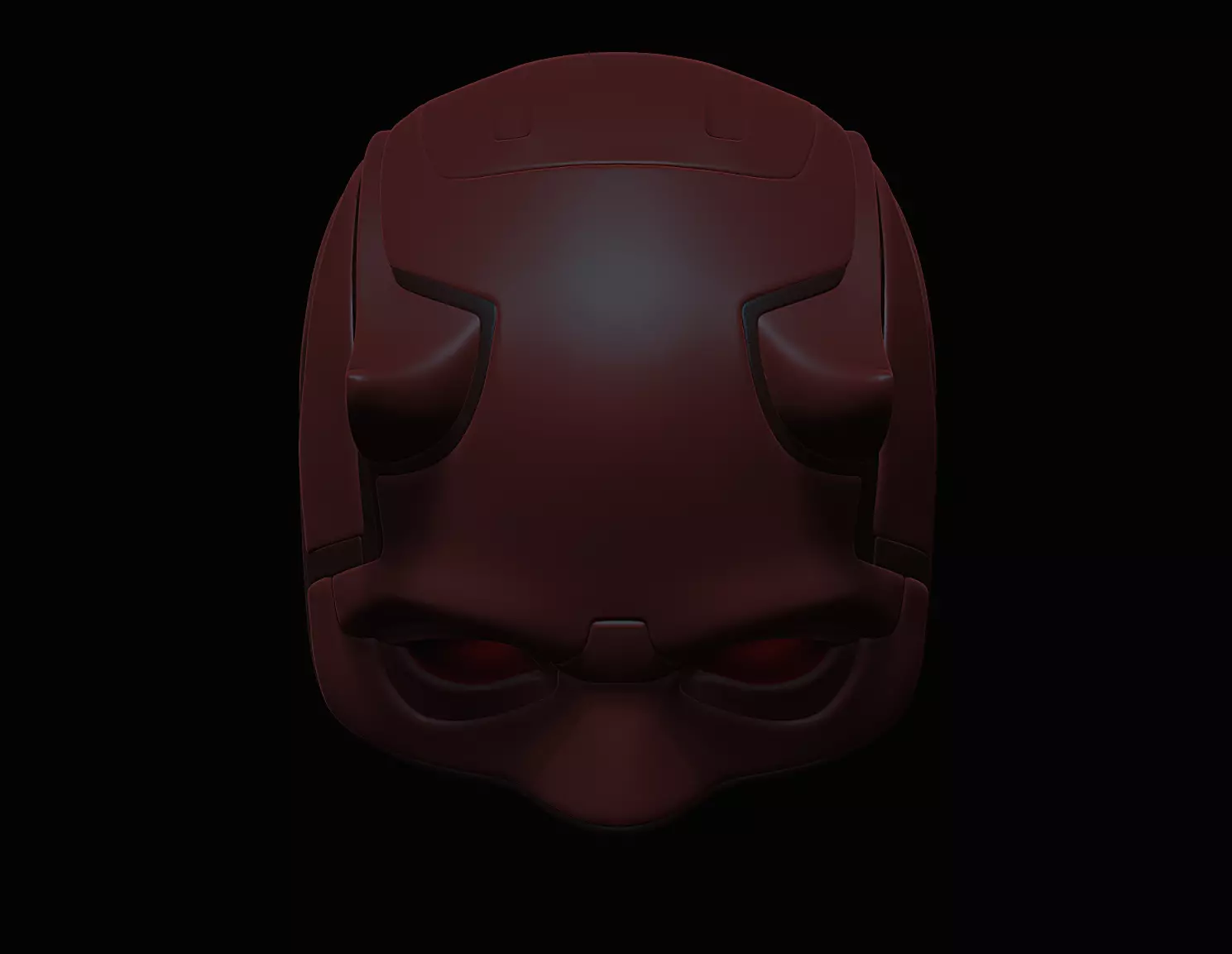 Daredevil mask for 3d printing 3D print model_6