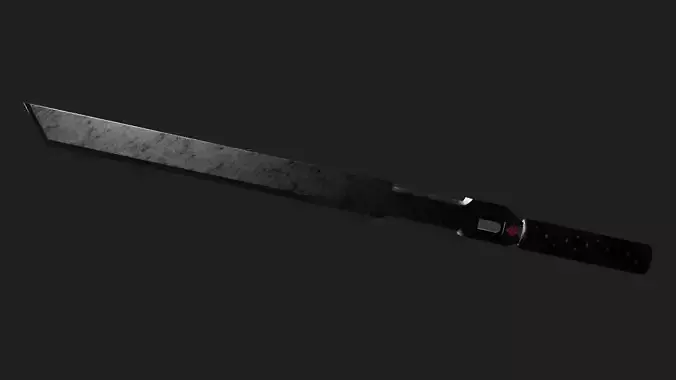 Futuristic Katana sci-fi style