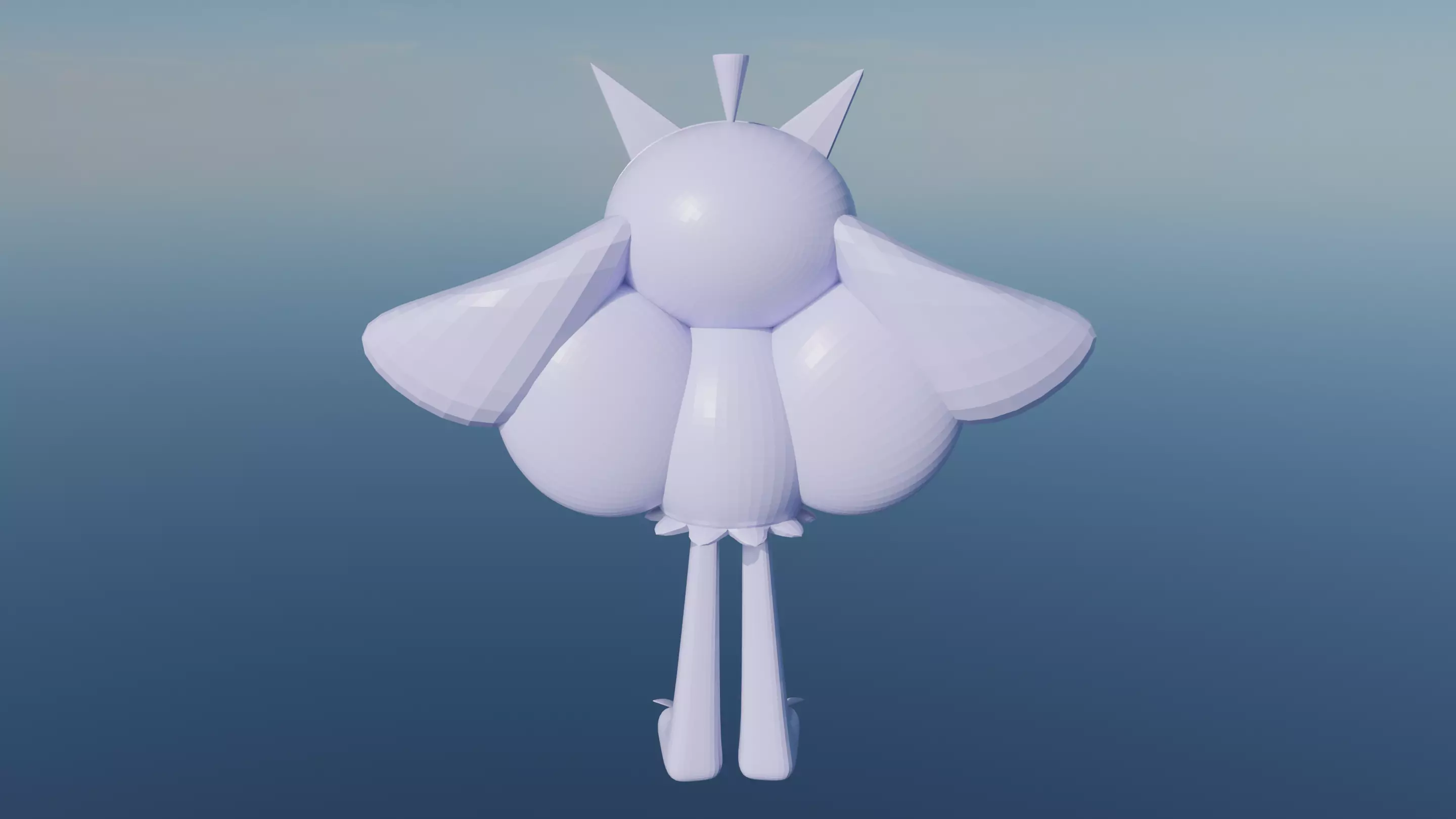 Pokemon Ogerpon Wellspring Mask and Shiny Version 3D model_11