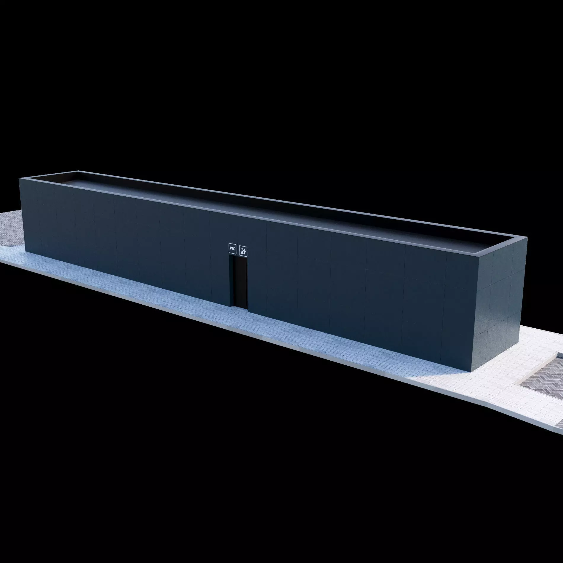 Bus station 3D model_17