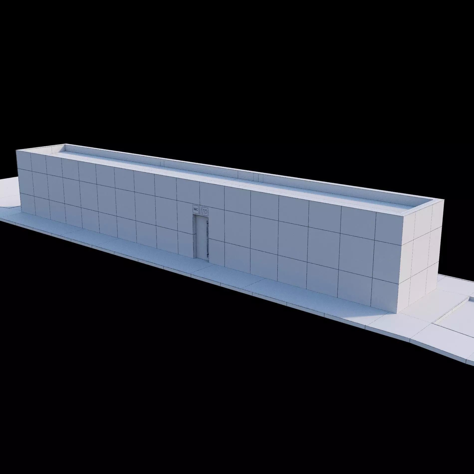 Bus station 3D model_18