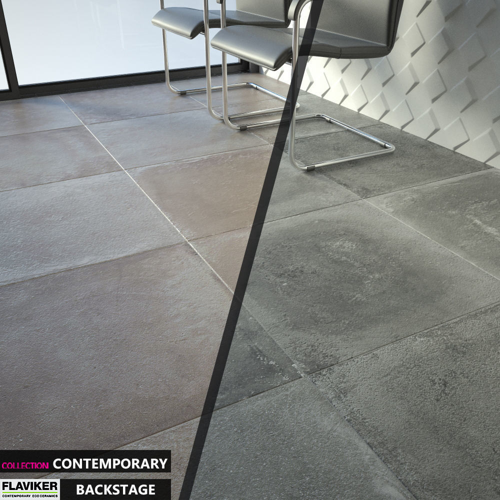 FLAVIKER BACKSTAGE GRAPHITE TAN Set 04 3D model_1