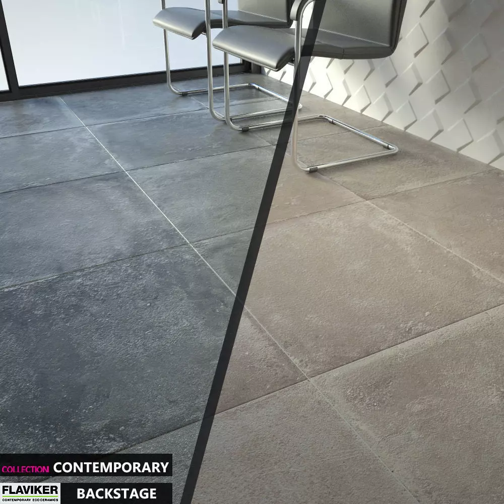 FLAVIKER BACKSTAGE GRAPHITE TAN Set 04 3D model_0