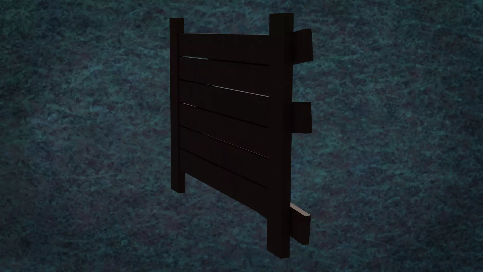 Barricades Defences Series Wall Wooden Line N1-6 G1 3D model_9