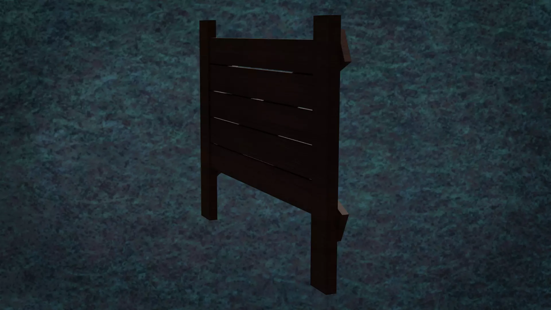 Barricades Defences Series Wall Wooden Line N1-6 G1 3D model_8