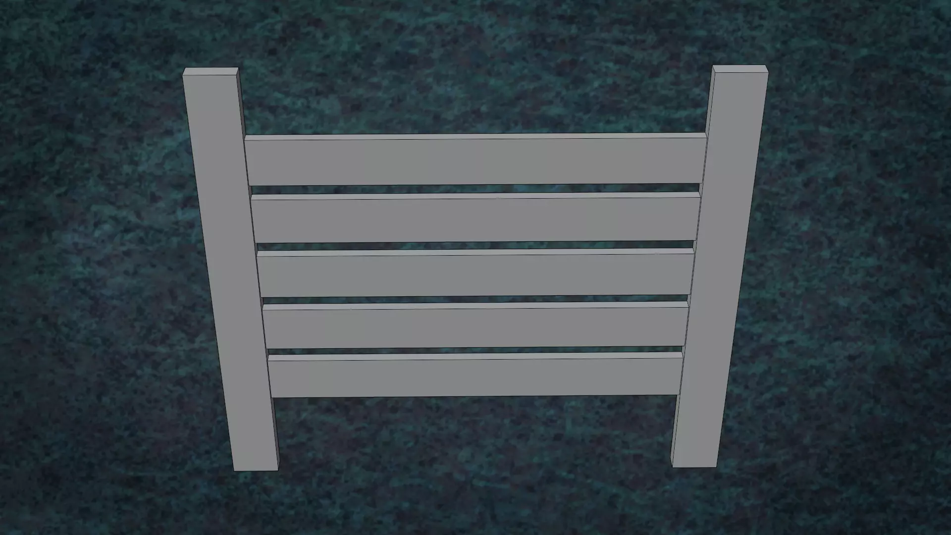 Barricades Defences Series Wall Wooden Line N1-6 G1 3D model_23