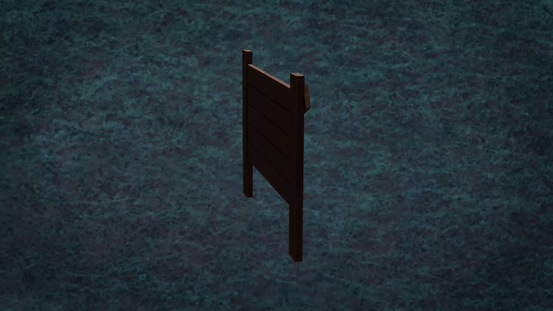 Barricades Defences Series Wall Wooden Line N1-6 G1 3D model_19