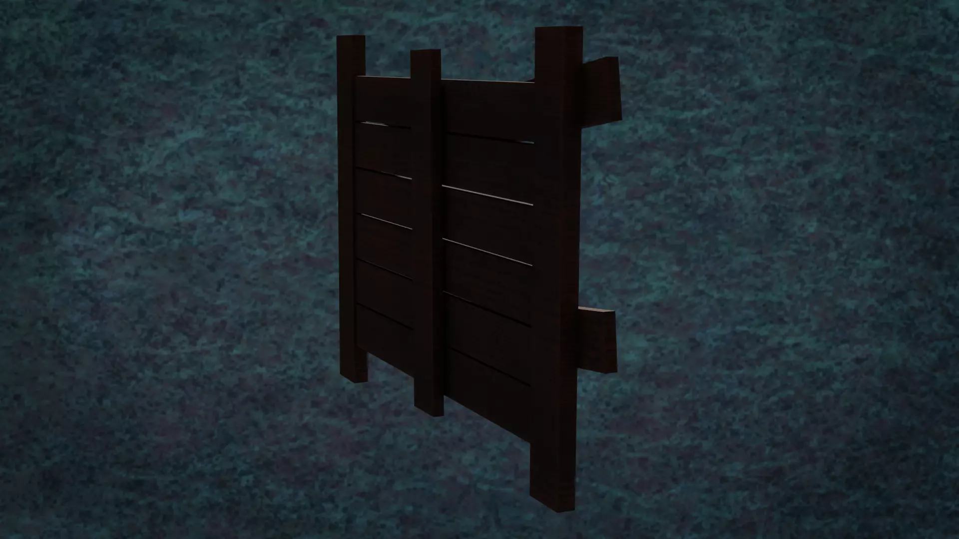 Barricades Defences Series Wall Wooden Line N1-6 G1 3D model_10